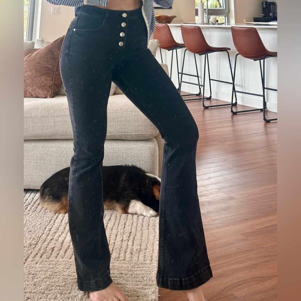 Zara Black Bootcut Jeans